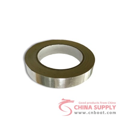 Heat-resistant pressure-sensitive tape is made by coating a special adhesive on a fiberglass base