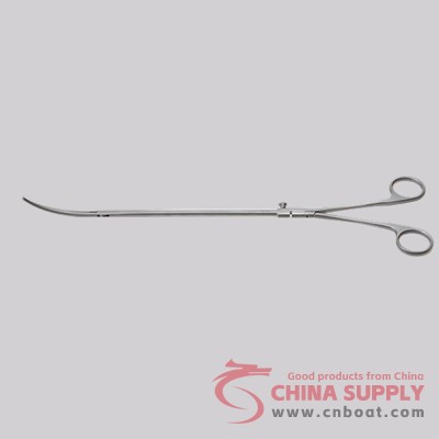 Thoracoscopic Dissecting Forceps Curved Forceps