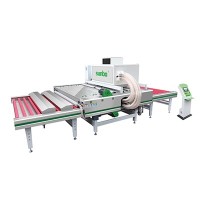 Touch screen control of E-series high-speed glass cleaning machine