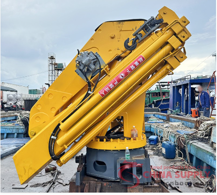 Marine Telescopic Folding Boom Crane Supplier From Changzhou Jiangsu
