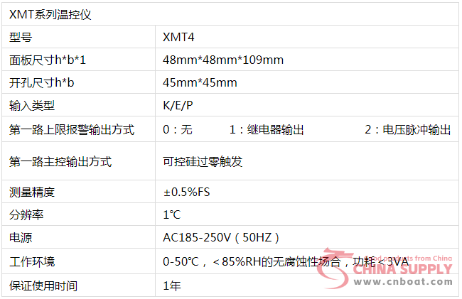 XMT4 Series Temperature Controller