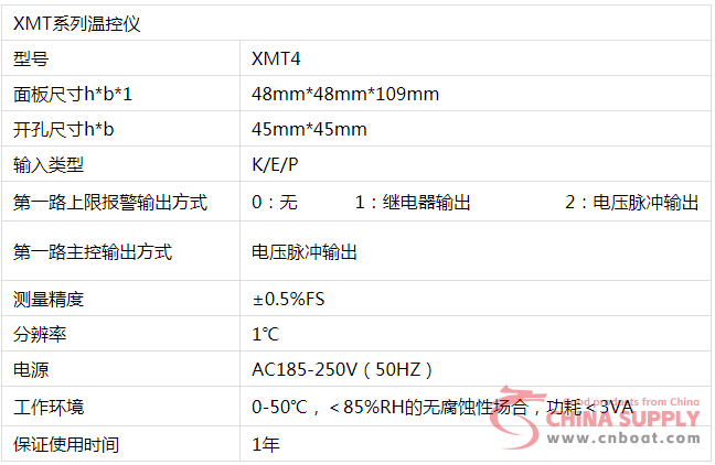 XMT4 Series Temperature Controller
