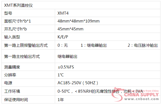XMT4 Series Temperature Controller