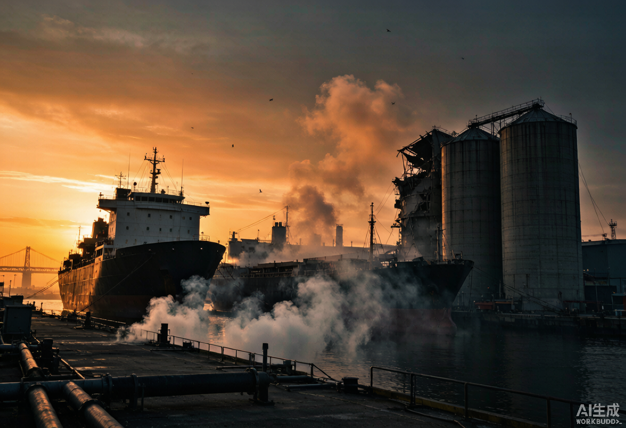 Russian Forces Launch Barrage on Odesa Port, Threatening Global Food Security
