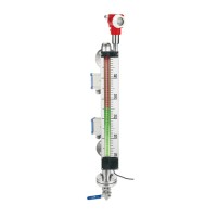 UZ-CM Magnetic Sensitive Electronic Bicolor Level Gauge