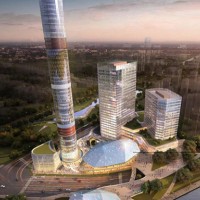 Shanggang Dist. 14 Wind Tower Concert Hall (Rendering)