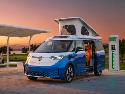 Volkswagen Unveils Fully Electric ID. California at Caravan Salon, Marking First All-Electric Califo