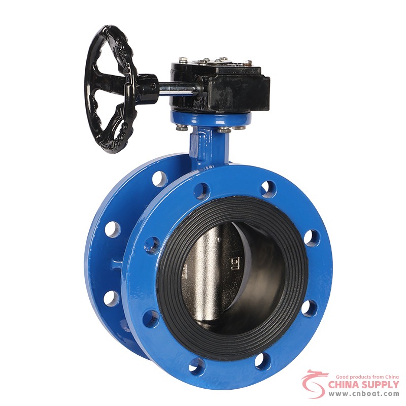 Worm Gear Flanged Butterfly Valve D341X-16Q