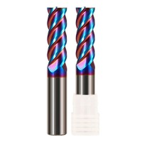 65-Degree Flat End Mill for Stainless Steel
