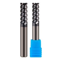 High-Hardness Corner Radius End Mill