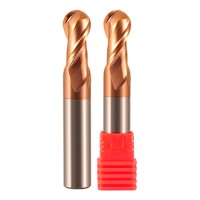 55-Degree Ball Nose End Mill for Precision