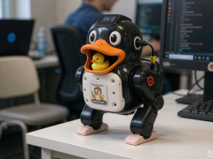 Hugging Face Microduck Biped Robot Ships Over 10,000 Units, Targets Christmas Delivery