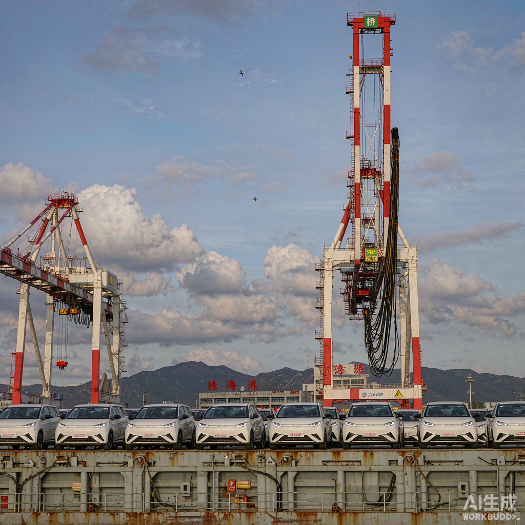 Zhuhai Port Ships Record 2,807 Chinese-Made NEVs to South America