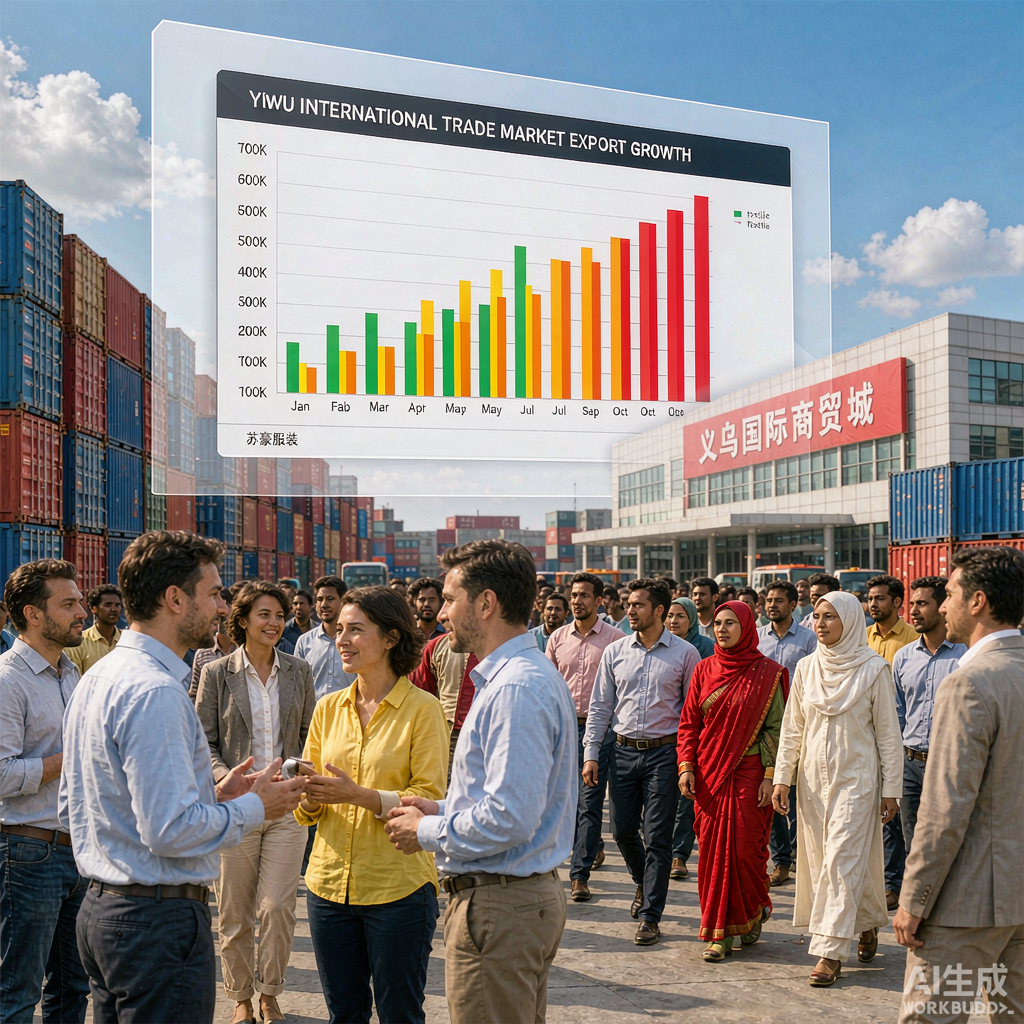 Yiwu's Foreign Trade Reaches 636.4 Billion Yuan in First Eight Months