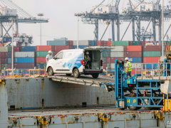 Ford Begins Exporting China-Built Transit City Electric Van to Europe