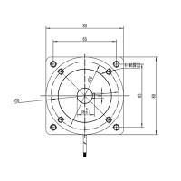 80mm Brushless Planetary Gear Motor