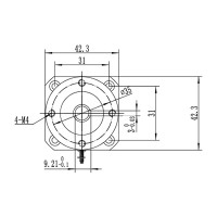 86mm Brushless Planetary Gear Motor