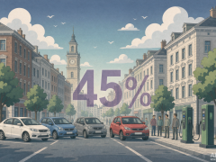 EU Battery-Electric Car Sales Jump 45% in First Eight Months of 2026