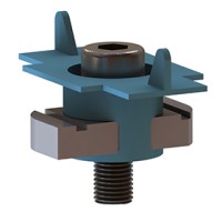 Plastic-Wing Rail Clamp